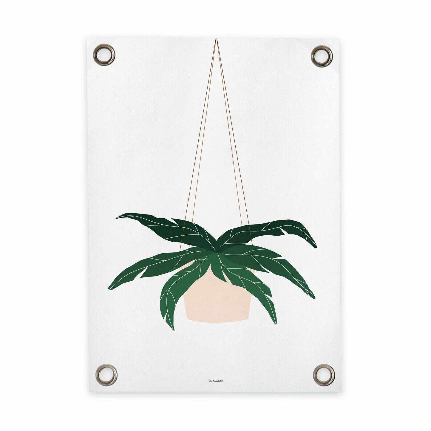 VM | Gartenposter mit Hängepflanze