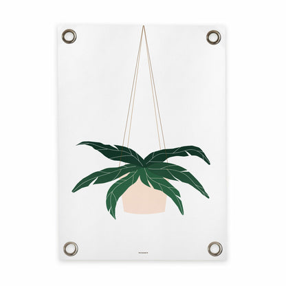 VM | Gartenposter mit Hängepflanze