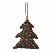 Broste Copenhagen | Hanger kerstboom zwart stippen