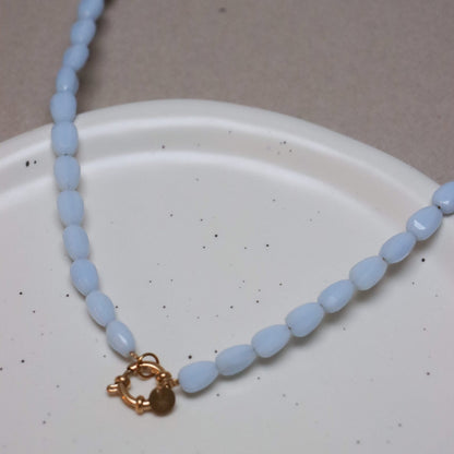 Label Kiki | Ketting Shades of blue gold