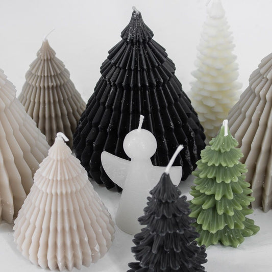 Selected by | Kaars boom zwart 10cm