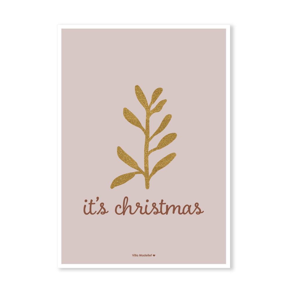 Villa Madelief | Kerstkaart it's christmas