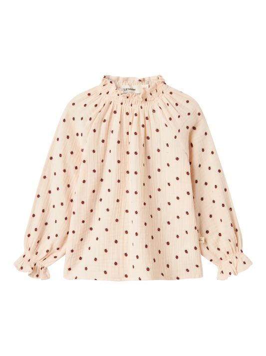 Lil Atelier | Blouse Lilia lieveheerstbeestje