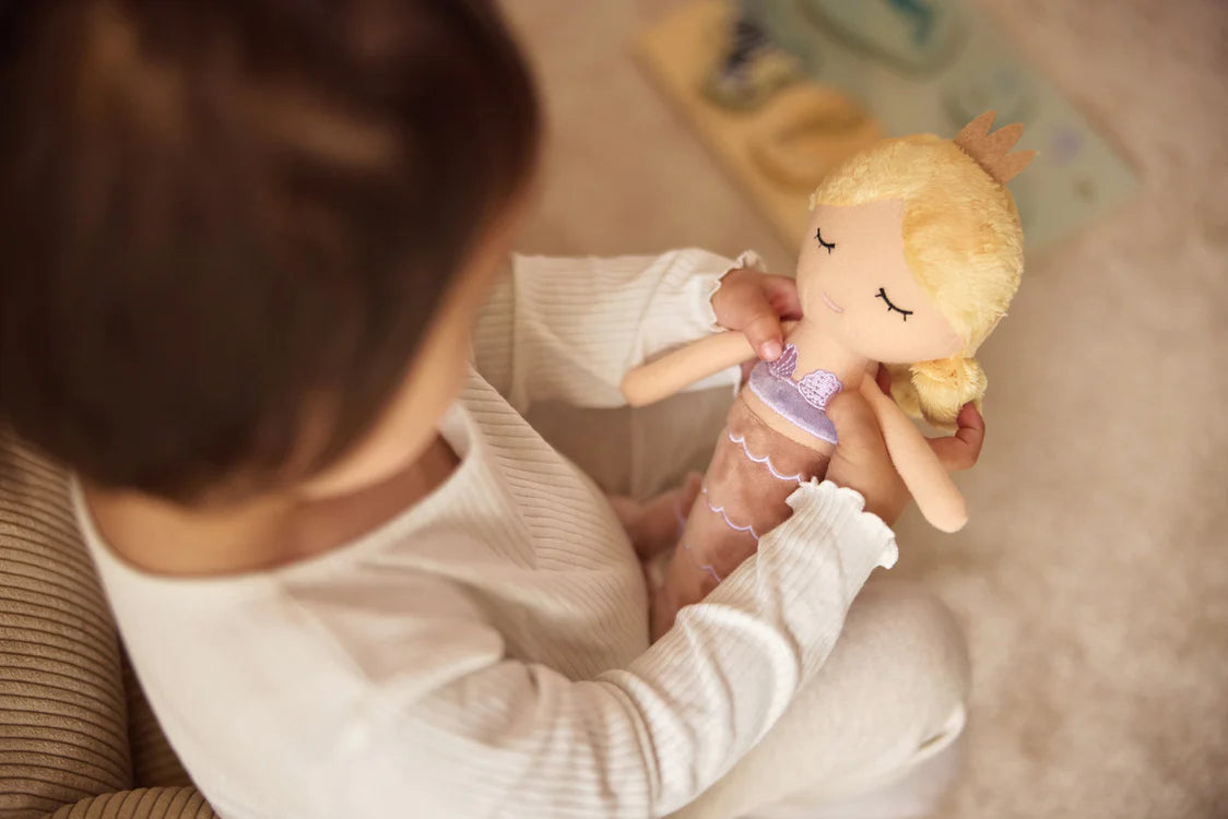 Jollein | Kuscheltierpuppe Meerjungfrau Ella