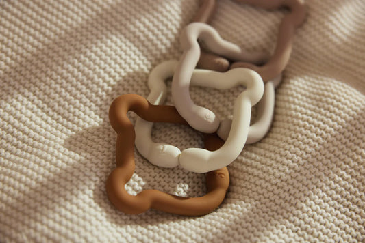 Jollein | Speelgoed ringen siliconen teddy bear