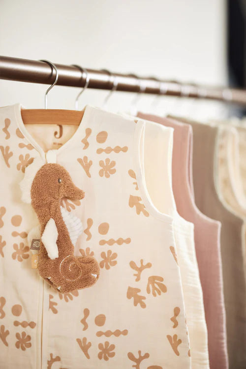 Jollein | Schnullertuch, Tiefsee-Seepferdchen