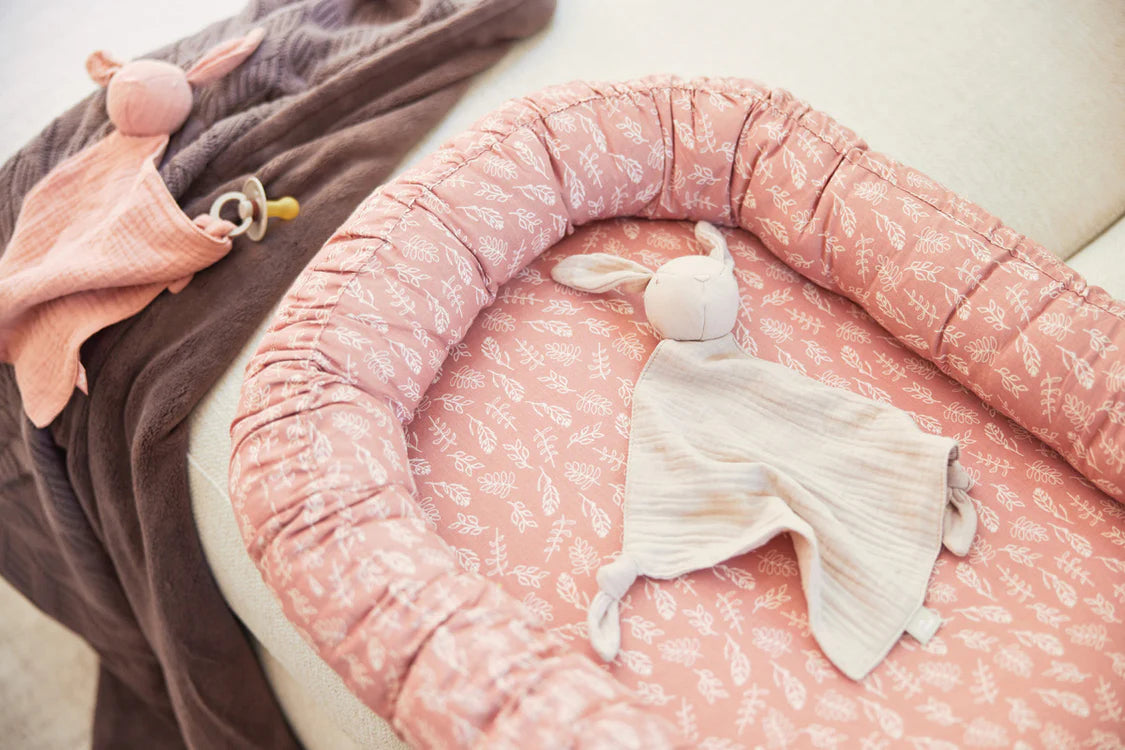 Jollein | Schnuller aus Stoff, Hasenohren-Nougat