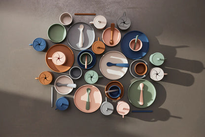 Jollein | Silikonlöffel, Jeansblau, 2 Stück 