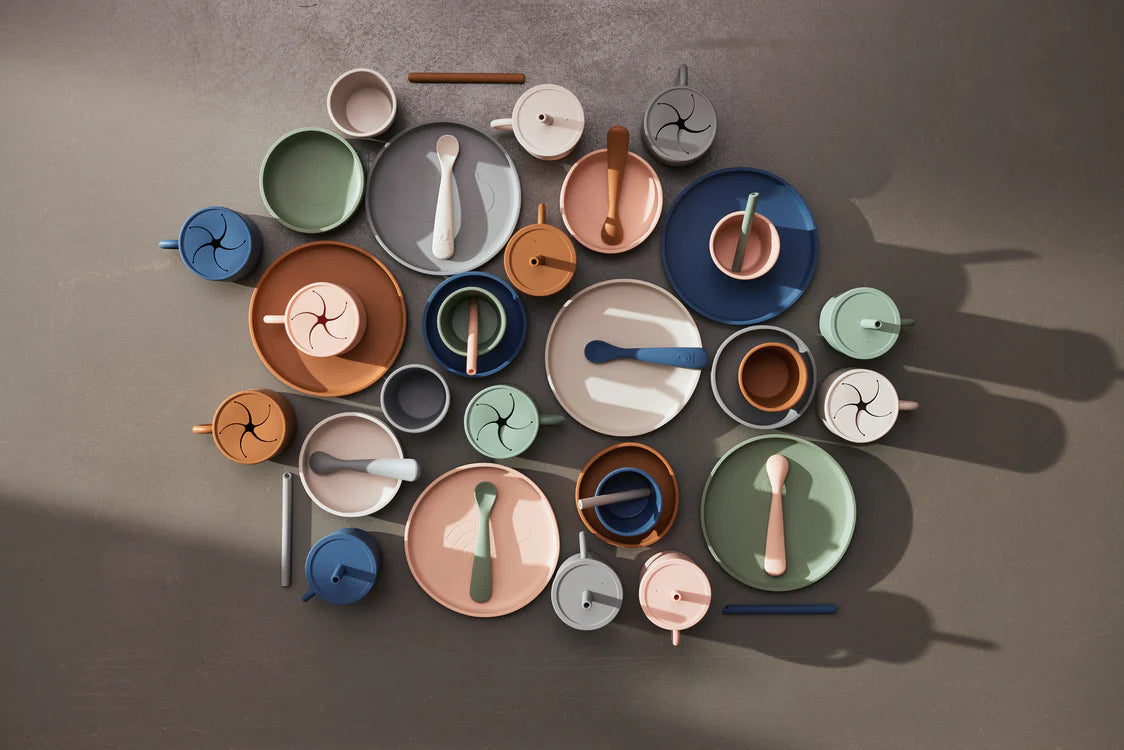 Jollein | Silikonlöffel, hellrosa, 2 Stück