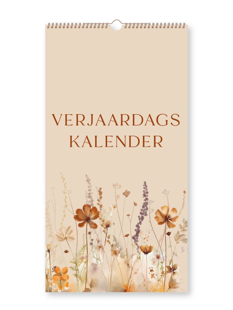 Notizen | Geburtstagskalender Wildblumen