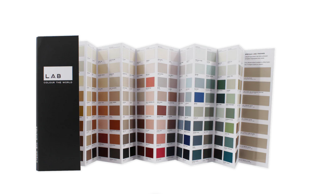 Lab Paint Kleurenkaart