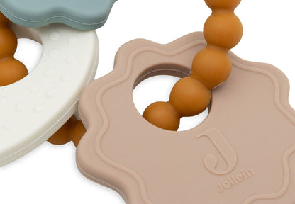 Jollein | Siliconen bijtring sleutelbos lovely birds