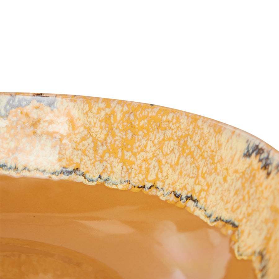 HK Living | 70's servies saladeschaal Sunflower
