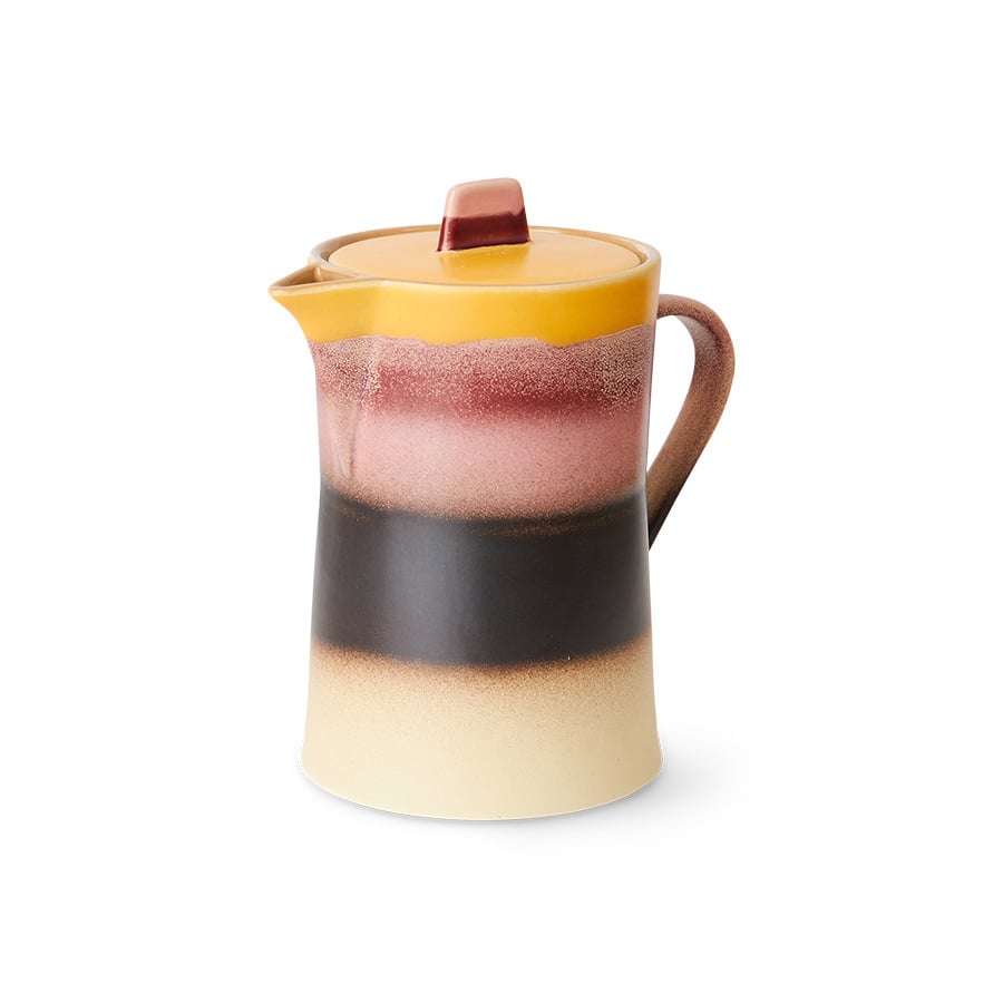 HK Living | 70's servies theepot sunset