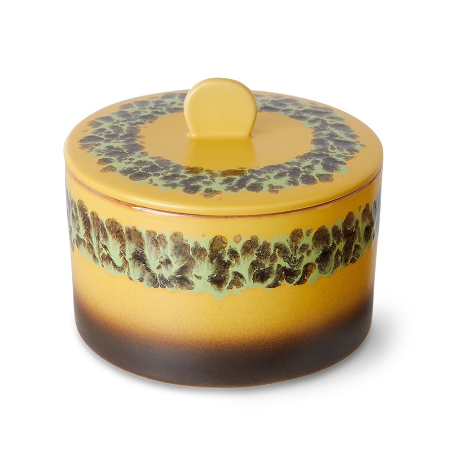 HK Living | 70's servies koekjespot kelp