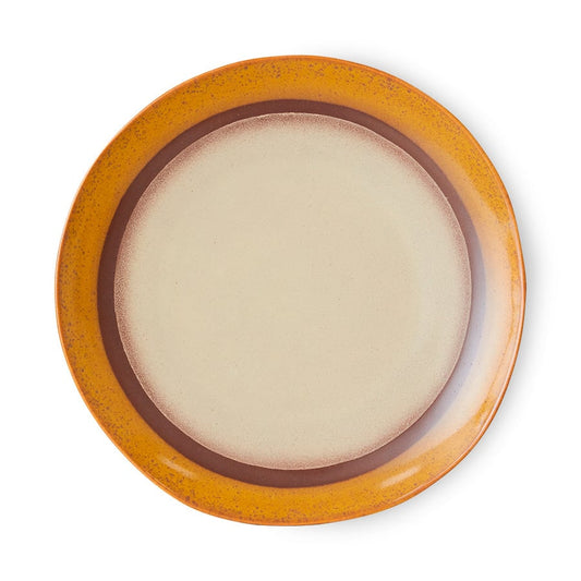 HK Living | 70's servies dinerbord Coconut