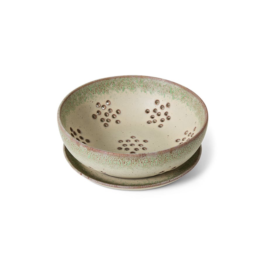 HK Living | 70's servies berry bowl Slush