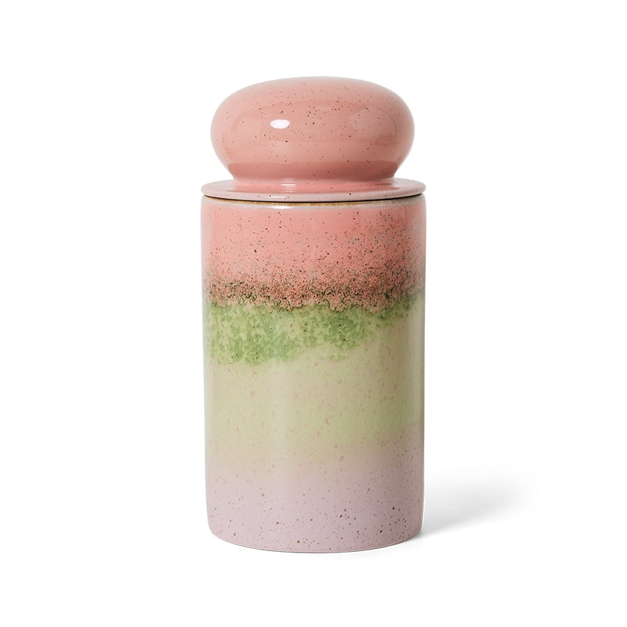 HK Living | 70's servies voorraadpot Glaze
