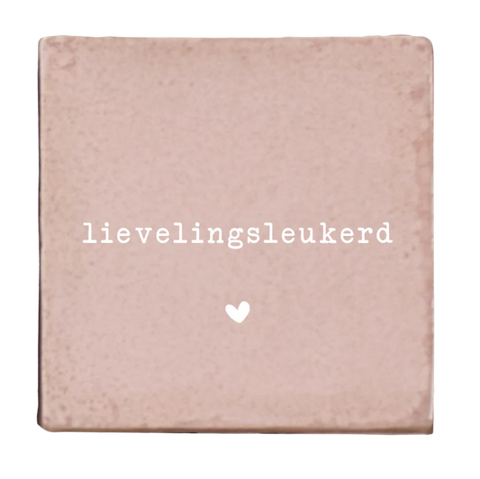 Label2X | Tegeltje Lievelingsleukerd