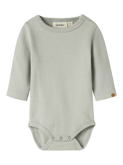 Lil Atelier | Romper Thoro Leo duifgrijs