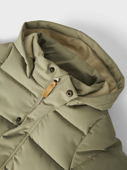 Lil Atelier | Winterjacke Lamedow Puffer grün
