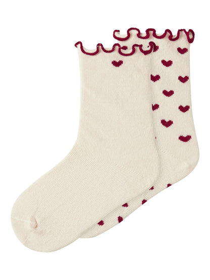 Lil Atelier | Sokken Rosita hartjes set2