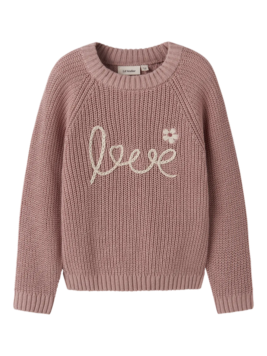 Lil Atelier | Pullover Emlen Misty Rose