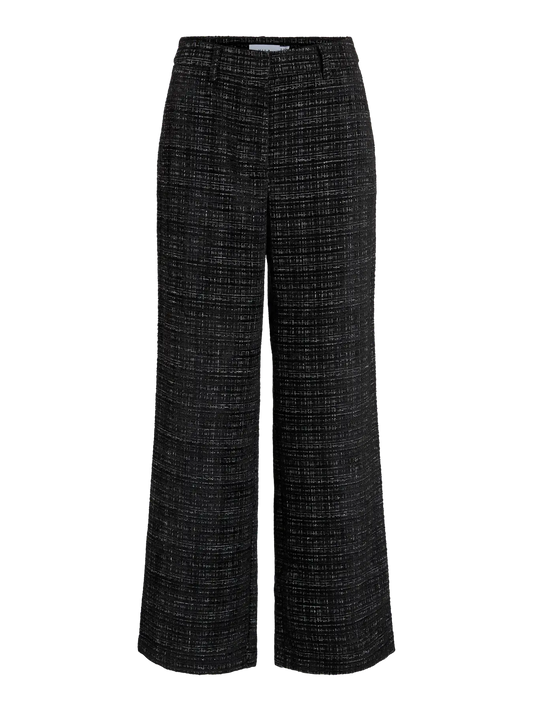 Vila | Pantalon Tulira zwart