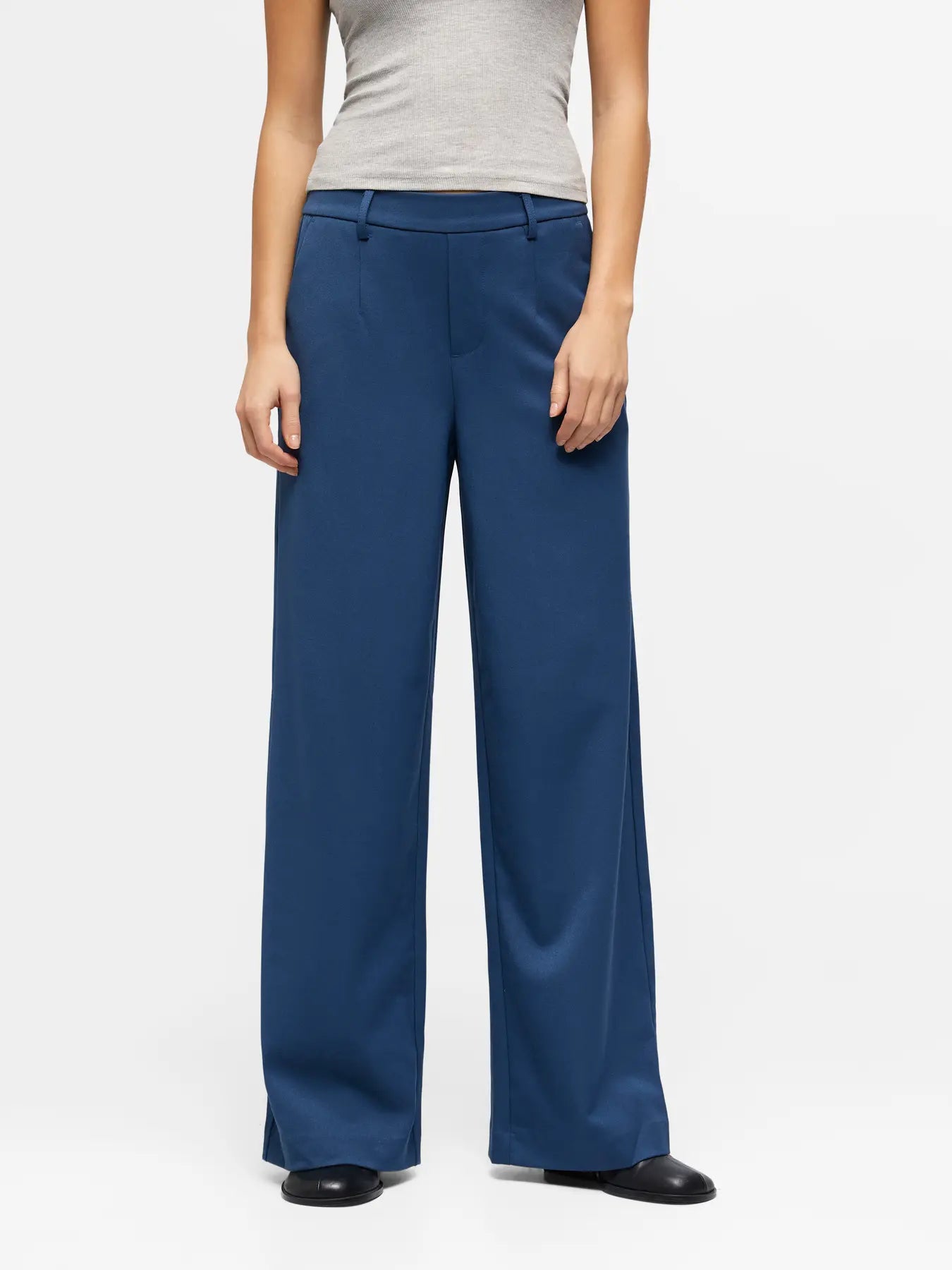 Object | Pantalon Lisa wide dark denim