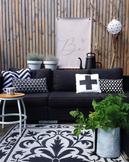 VM | Gartenposter: Lass es rosa sein