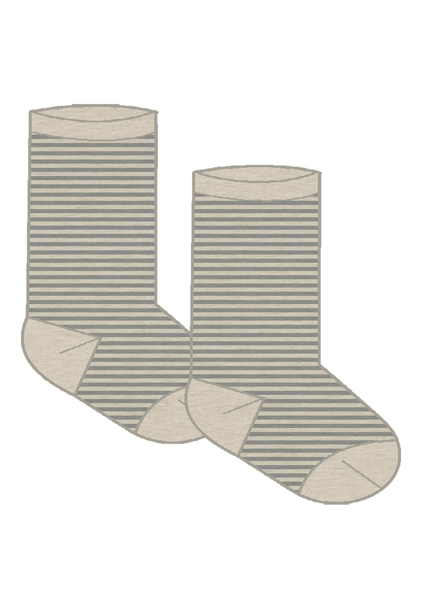 Lil Atelier | Sokken Diogo mourning dove