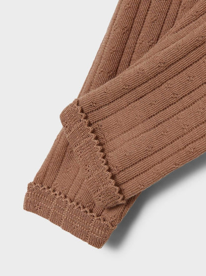 Lil Atelier | Wollen legging Naima beaver fur