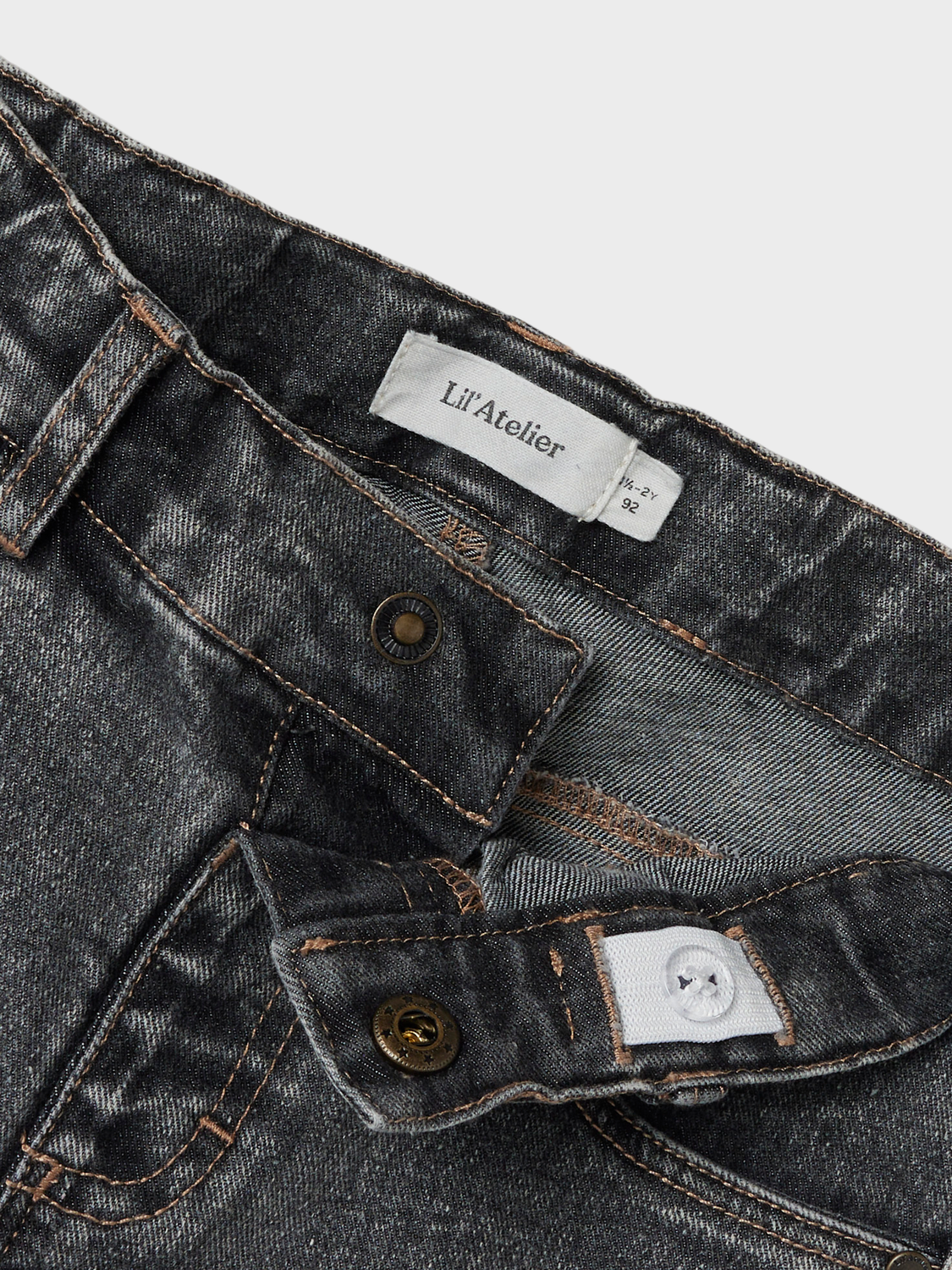 Lil Atelier | Broek Berlin denim licht grijs