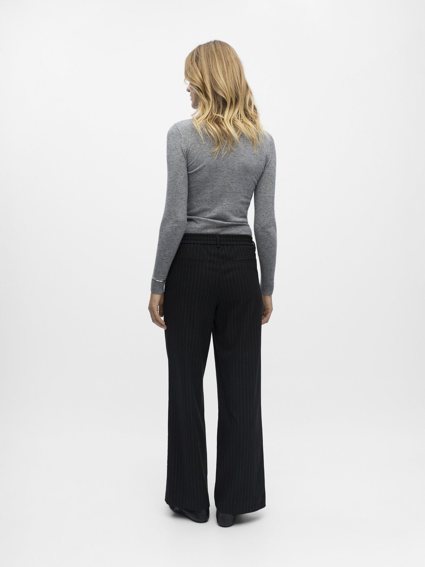 Object | Pantalon Lisa wide black/grey