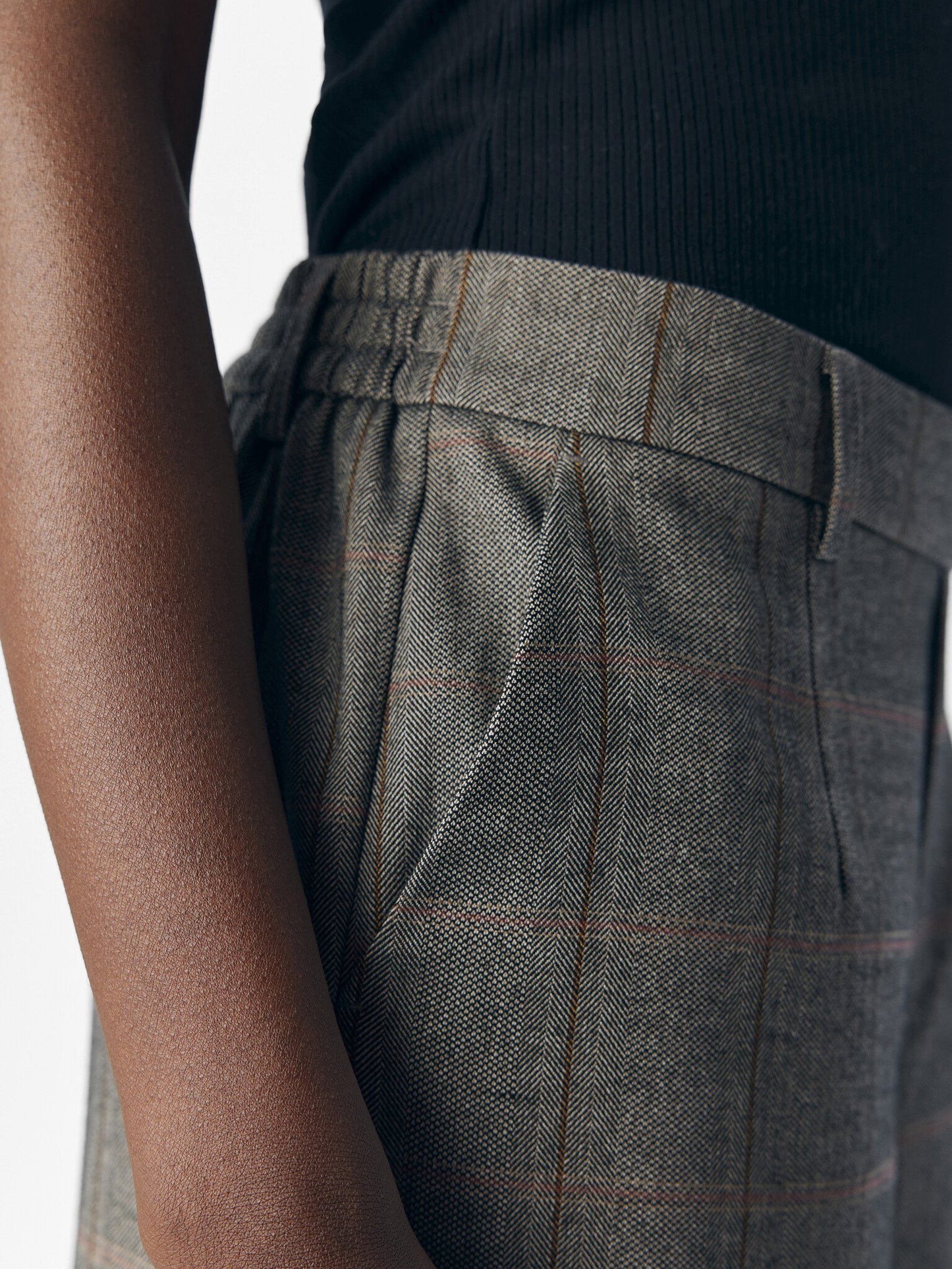 Object | Pantalon Lisa wide grote ruit