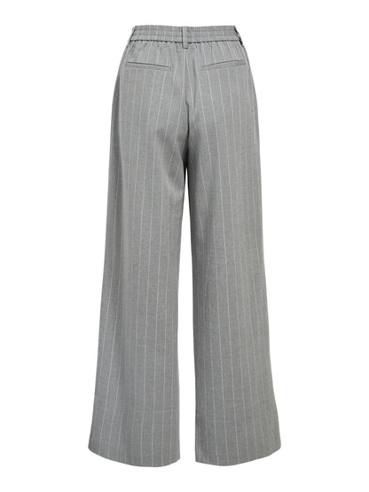 Object | Pantalon Lisa wide medium grey/humus