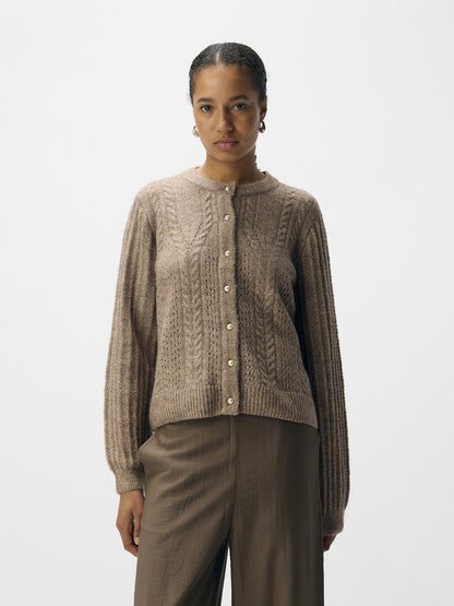Objekt | Cardigan Flora Wüstentaupe NOOS 