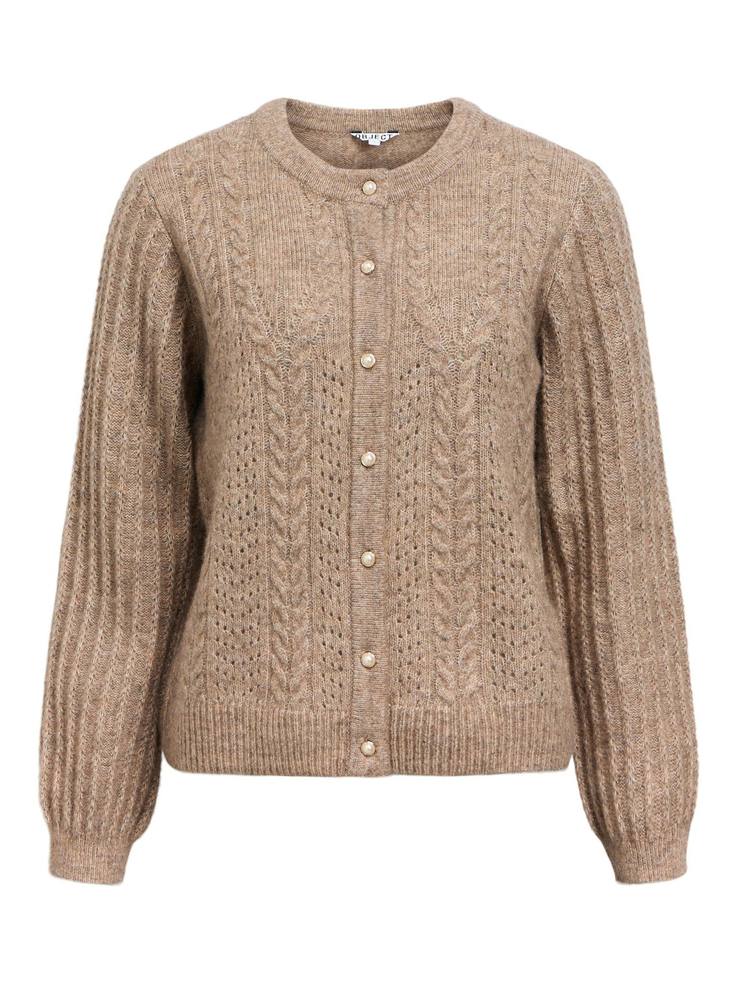 Objekt | Cardigan Flora Wüstentaupe NOOS 