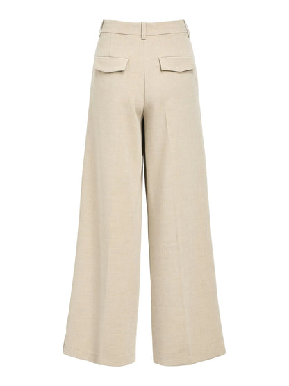 Object | Wijde pantalon Ivy beige