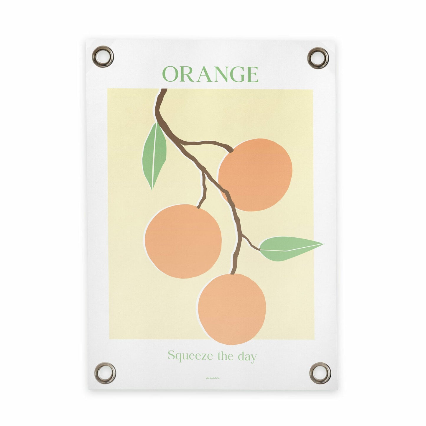 VM | Gartenposter Zitrusorange 