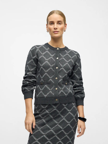 Object | Vest Piluna grijs melange