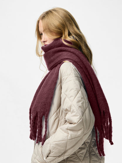 Pieces | Sjaal Nikita tawny port NOOS