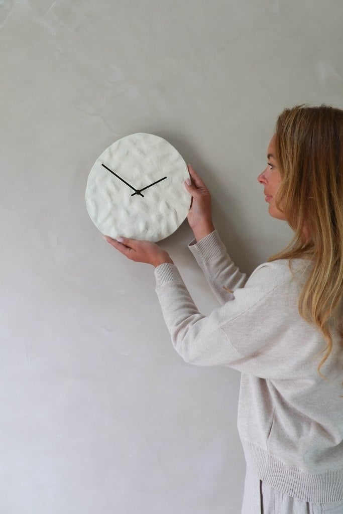 Leeff | Wanduhr Charlie White