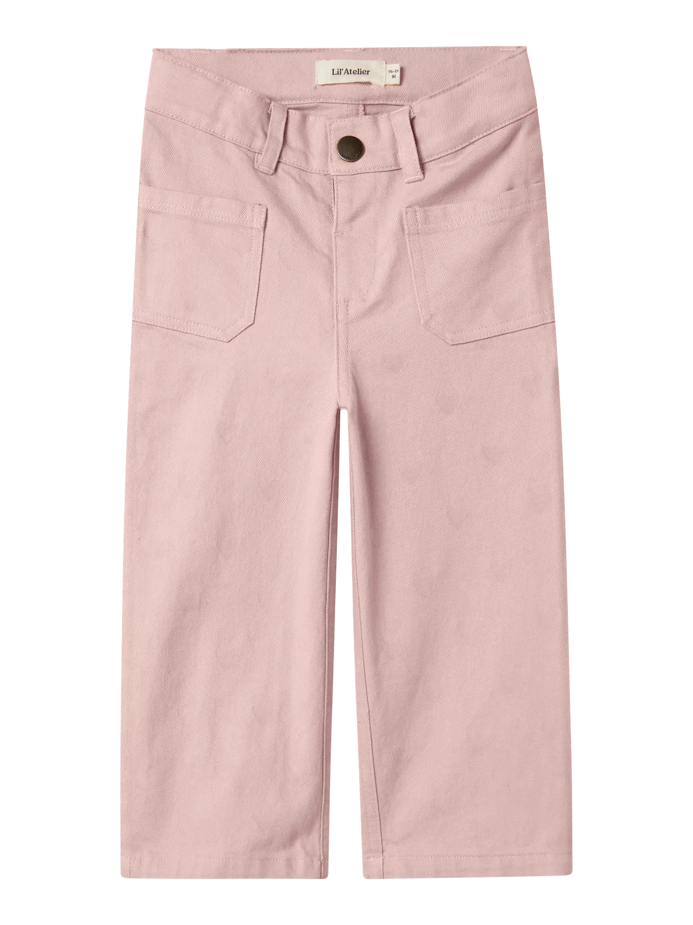 Lil Atelier | Weite Hose Lamina, nebliges Rosa