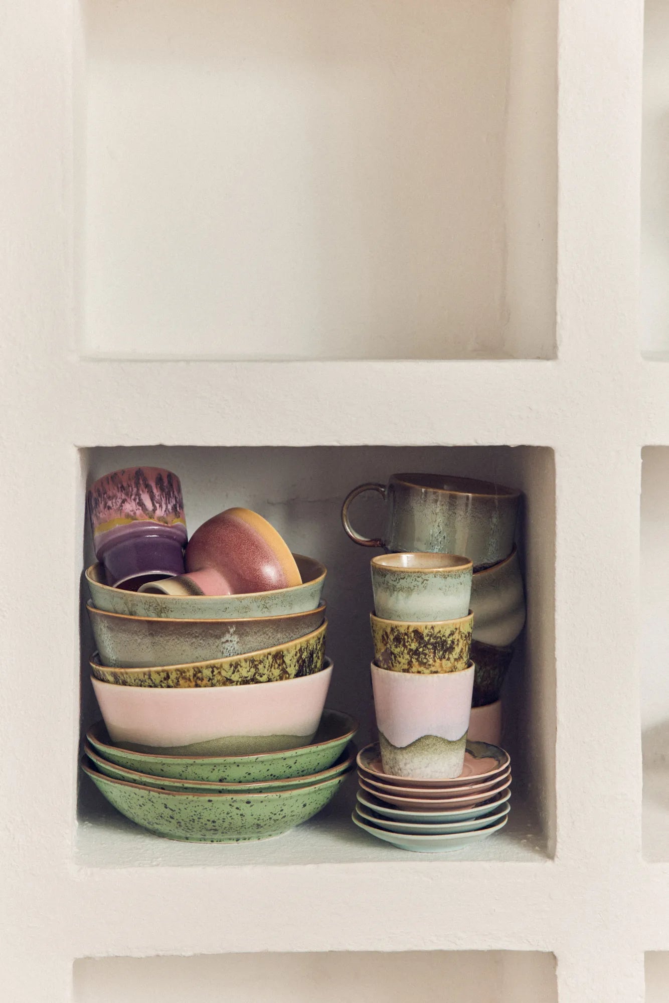 HK Living | 70's servies koffiekopje Petal