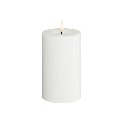 Deluxe Homeart | LED Kaars wit 7.5x12.5cm