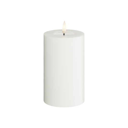 Deluxe Homeart | LED Kaars wit 7.5x12.5cm