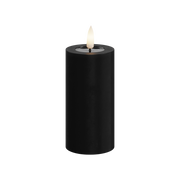 Deluxe Homeart | LED Kaars zwart 5x10cm