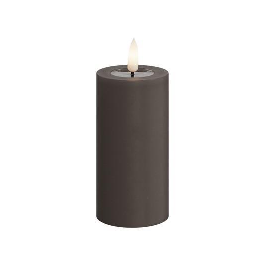Deluxe Homeart | LED Kaars mokka 5x10cm
