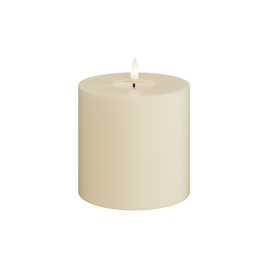 Deluxe Homeart | LED Kaars creme 10x10cm